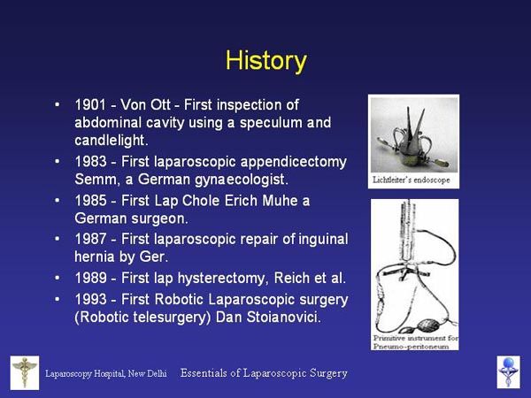 Laparoscopic Pictures From World Laparoscopy Hospital