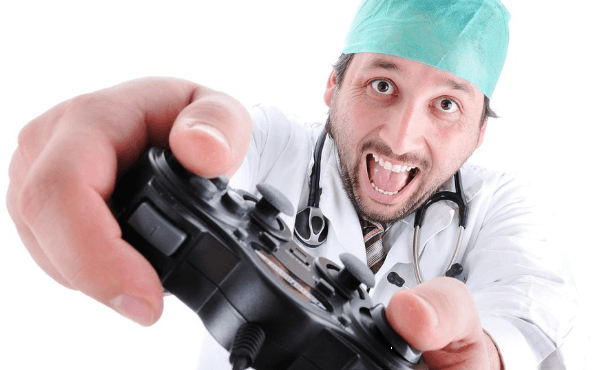 surgeons and video games