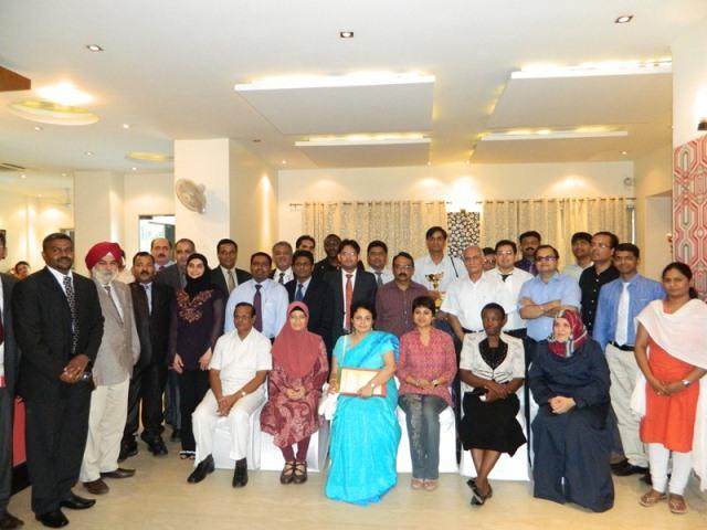 Certification ceremony of 148th month and 148th batch of Training Course September 2012.