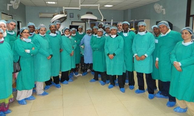 Laparoscopic Training at World Laparoscopy Hospital 