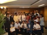 Honourable Dr. Munajir Hussain, Member of Legislative Assembly and Former Cabinet Minister was the chief guest of certification ceremony of batch October 2008