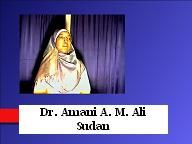 Dr. Amani A. M. Ali