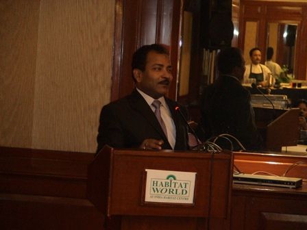 Prof. Mishra Addressing