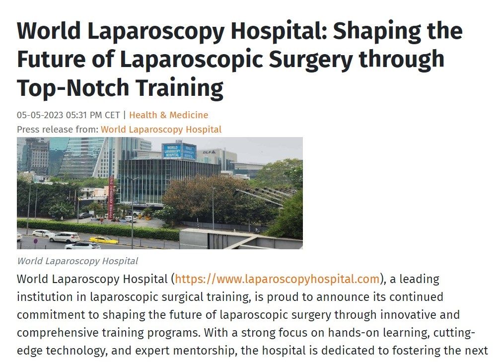 World Laparoscopy Hospital