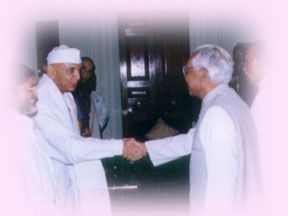 Prof. P.R. Trivedi with Prime Minister