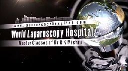 Laparoscopic Repair of Recurrent Incisional Hernia by Two Port by Dr R K Mishra