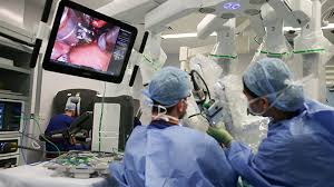 Demonstration of Da Vinci Robotic Surgery Training Part 3