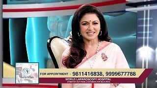 Laparoscopic Ovarian Cystectomy and Myomectomy by Dr R K Mishra