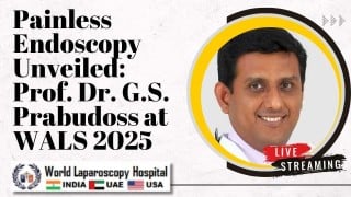 Painless Endoscopy Unveiled: Prof. Dr. G.S. Prabudoss at WALS 2025
