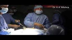 Laparoscopic Myomectomy for Large Intramural Fibroid Uterus