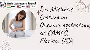 Dr. Mishra's Lecture on Ovarian cystectomy at CAMLS, Florida, USA