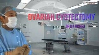Laparoscopic Ovarian Cystectomy - Aspiration with Transparent Needle