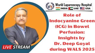 Indocyanine Green (ICG) in Bowel Perfusion: Dr. Deep Goyal’s Insights from WALS 2025