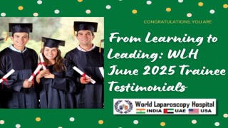 From Learning to Leading: WLH June 2025 Trainee Testimonials