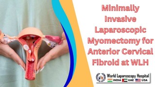 Minimally Invasive Laparoscopic Myomectomy for Anterior Cervical Fibroid at WLH