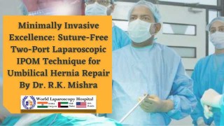 Two-Port Laparoscopic Intraperitoneal Onlay Mesh (IPOM) Repair