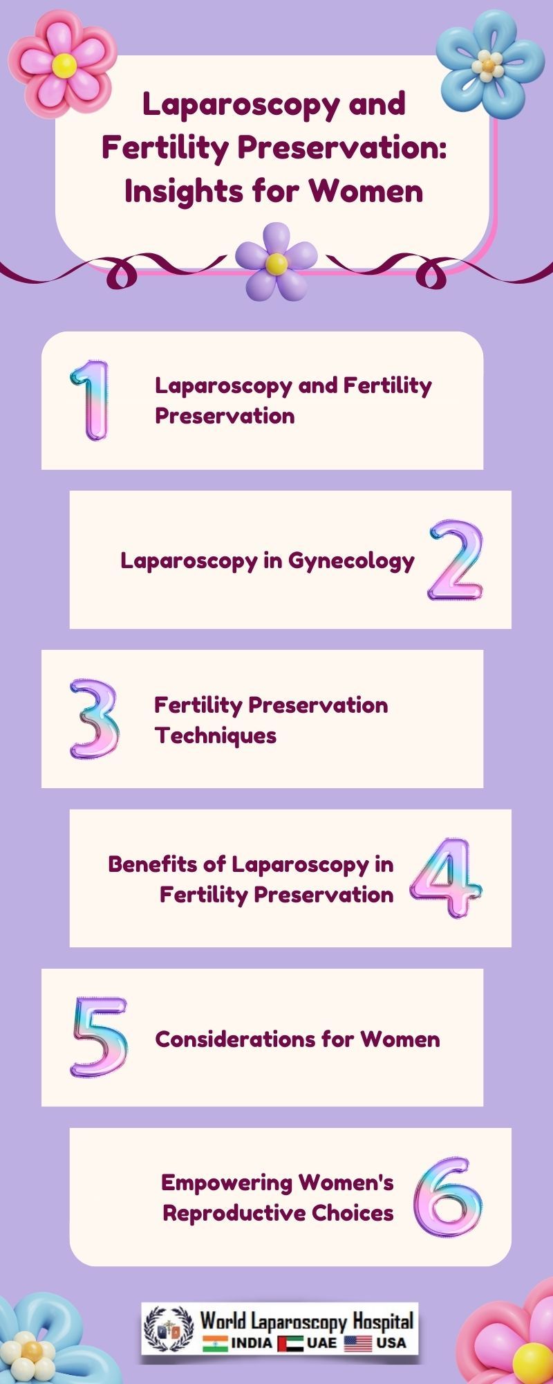 Laparoscopy and Fertility Preservation: Insights for Women