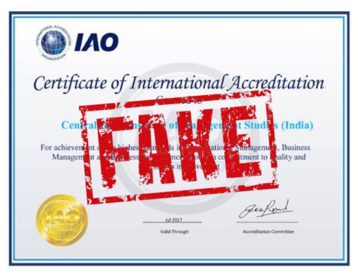 International Accreditation Organization - IAO
