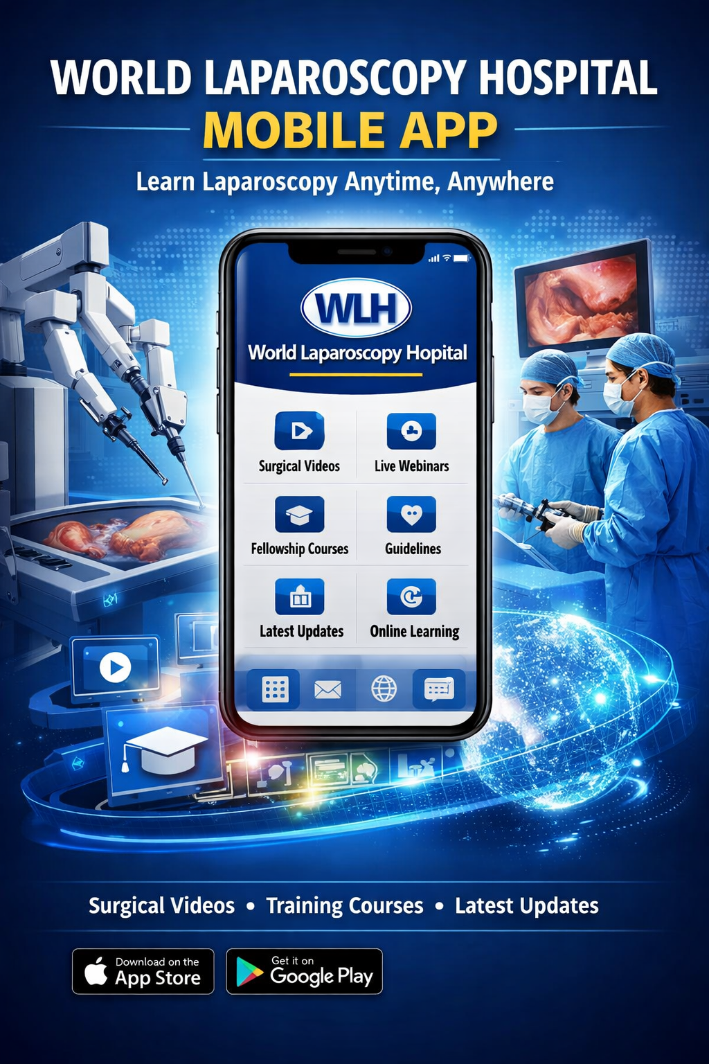 World Laparoscopy Hospital Mobile App