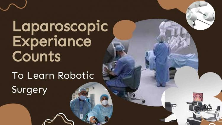 experiencia de la cirugía laparoscópica ayuda a aprender sobre cirugía robótica