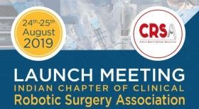 Se lanza el Capítulo de India de la Asociación de Cirugía Robótica Clínica (CRSA)