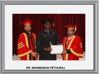 Dr. Manimaran Pethuraj