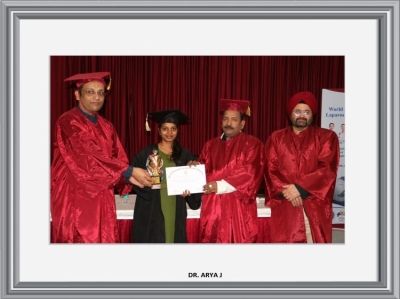  DR. ARYA J