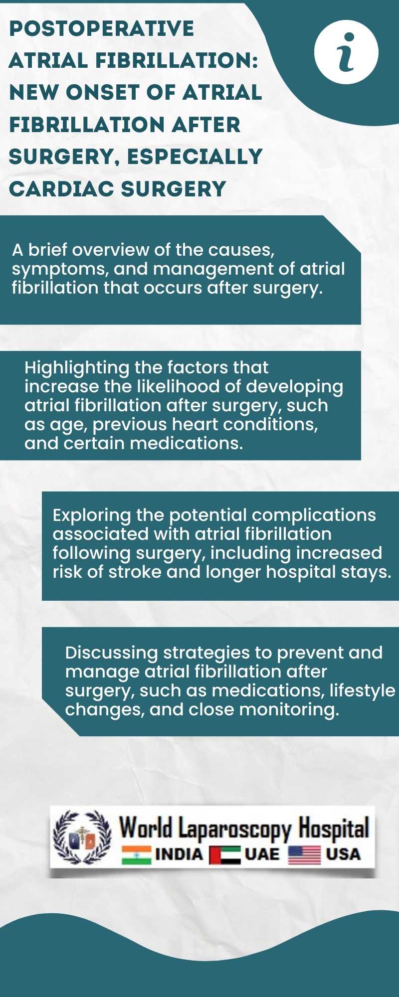 Postoperative atrial fibrillation: New onset of atrial fibrillation after surgery, especially cardiac surgery