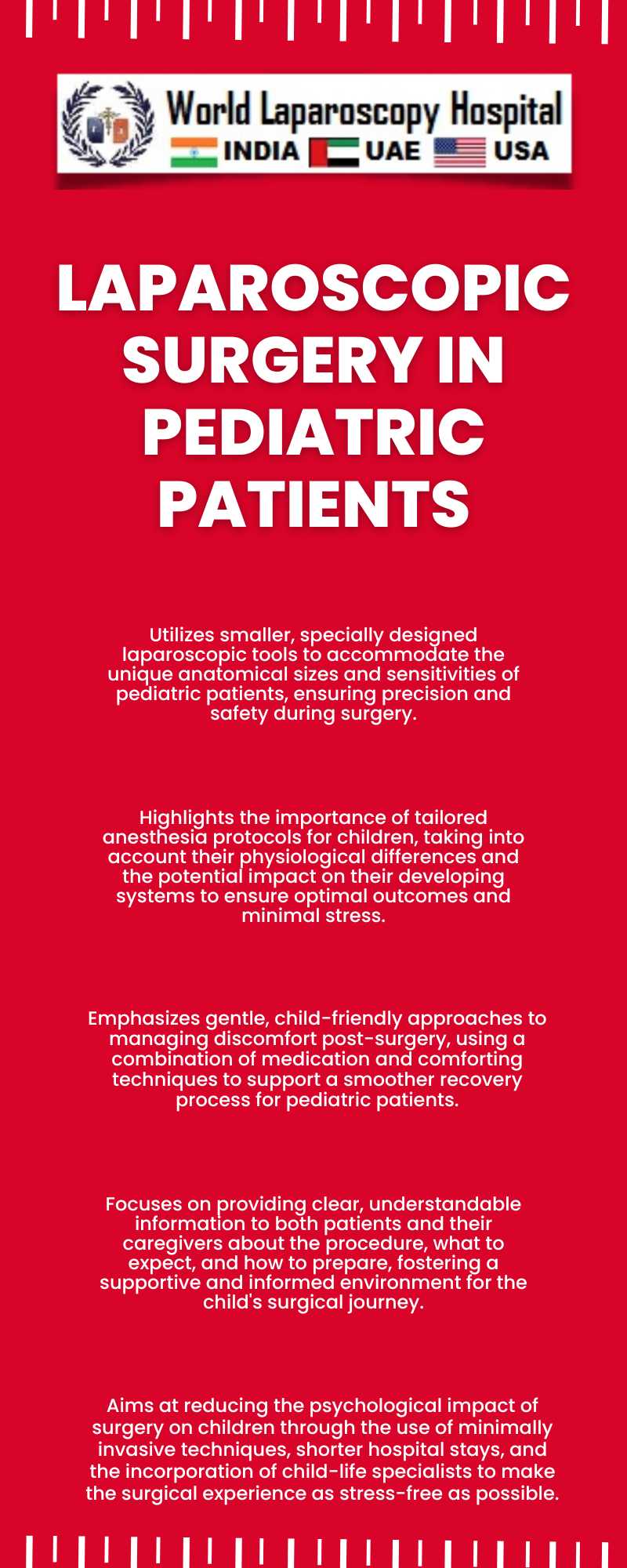 Laparoscopic Surgery in Pediatric Patients: Special Considerations